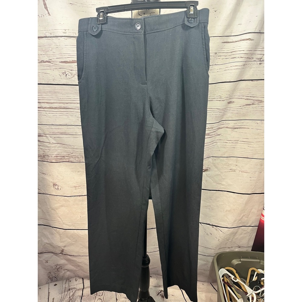 Counterparts Womens Size 8‎ Black Straight Leg Dress Pants Office Career